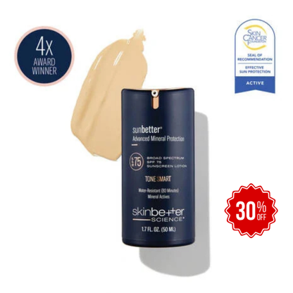 sunbetter TONE SMART SPF 75 Sunscreen Lotion